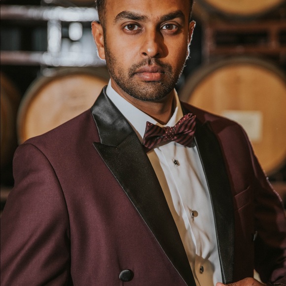 Dapper Burgundy Custom Made Tuxedo with Tail! - Picture 2 of 9